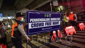 DKI Ibukota Terapkan Car Free Night Saat Waktu senja Natal kemudian Tahun Baru